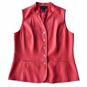 Charter Club Silk Button-down Vest Shirt - Women's Size 12 - Y2K Vibes